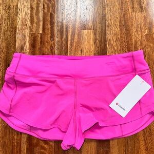 lululemon Speed Up shorts 2.5inches, NWT, sz10